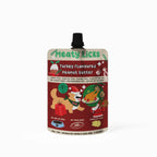 Meaty Licks Christmas Peanut Butter Pouch For Dogs