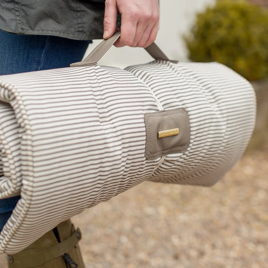 Lords & Labradors - Travel Mat in Regency Stripe