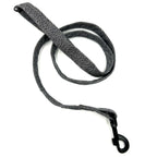 Barkley and Fetch Grey Herringbone Dog Lead