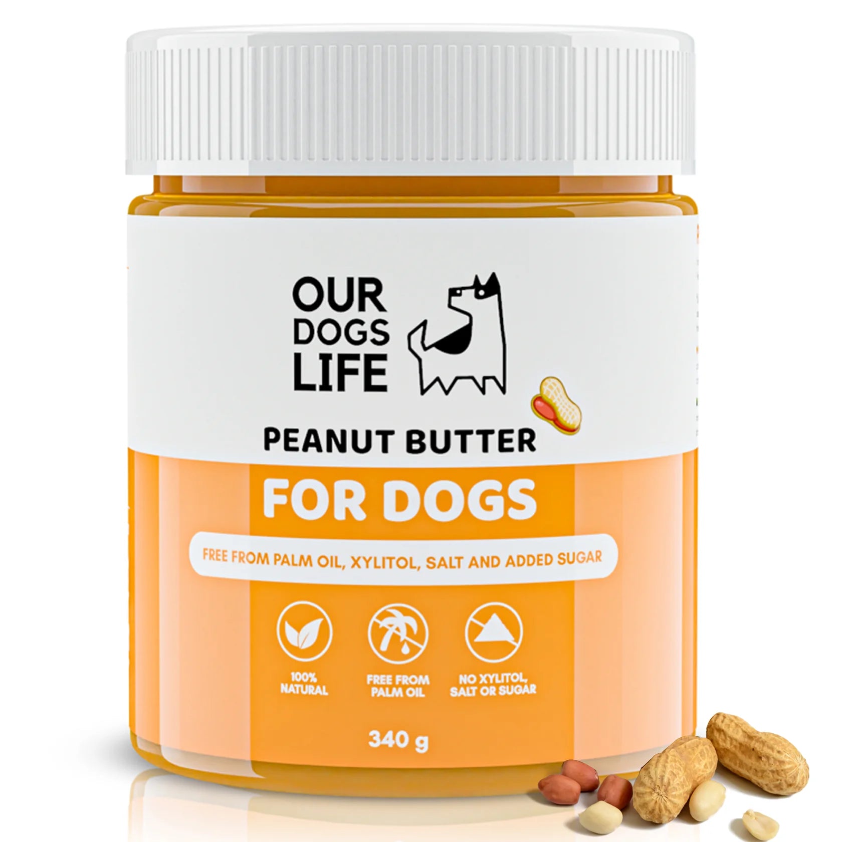 Our Dogs Life Peanut Butter For Dogs