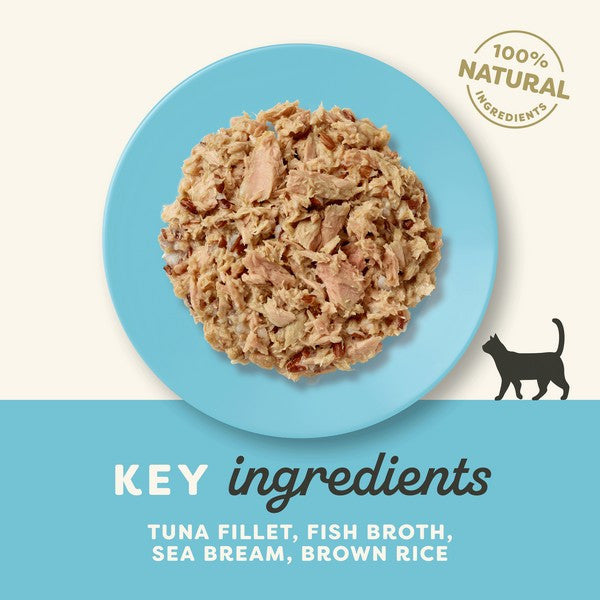 Applaws Cat Pouch Tuna Fillet and Seabream 70g