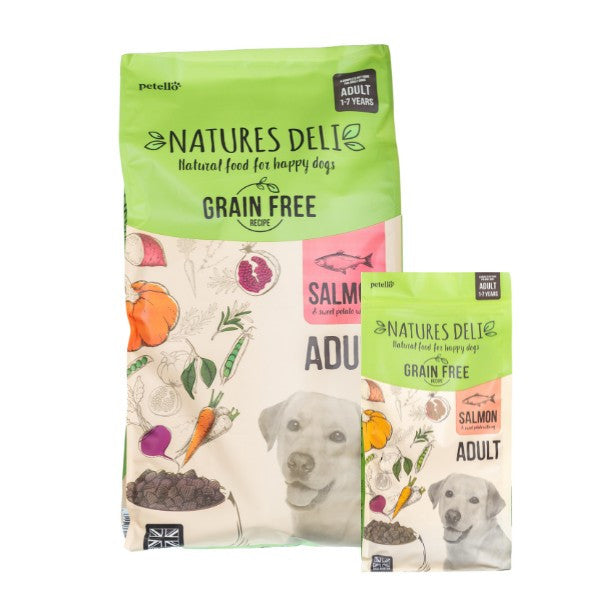 Natures Deli Adult - Grain Free - Salmon and Sweet Potato