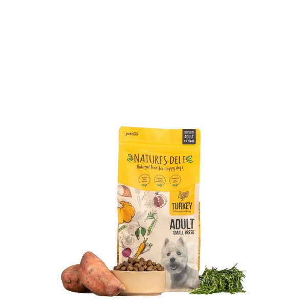 Natures Deli Adult Small Breed - Turkey and Rice 2kg