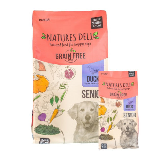 Natures Deli Senior - Grain Free - Duck and Sweet Potato
