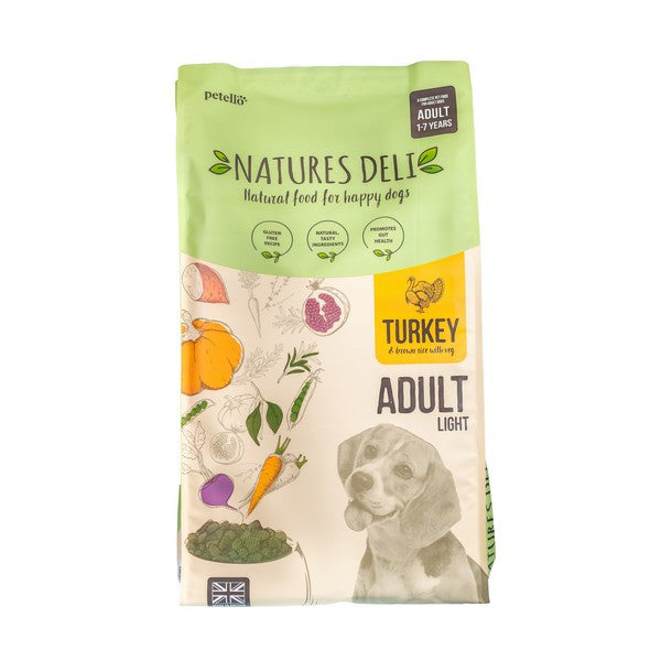 Natures Deli Adult Light - Turkey and Rice 12kg