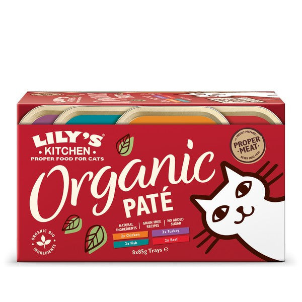 Lily's Kitchen Organic Paté Multipack (8 x 85g)