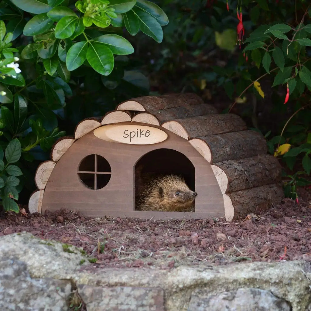 Wooden Hedgehog Outdoor Shelter