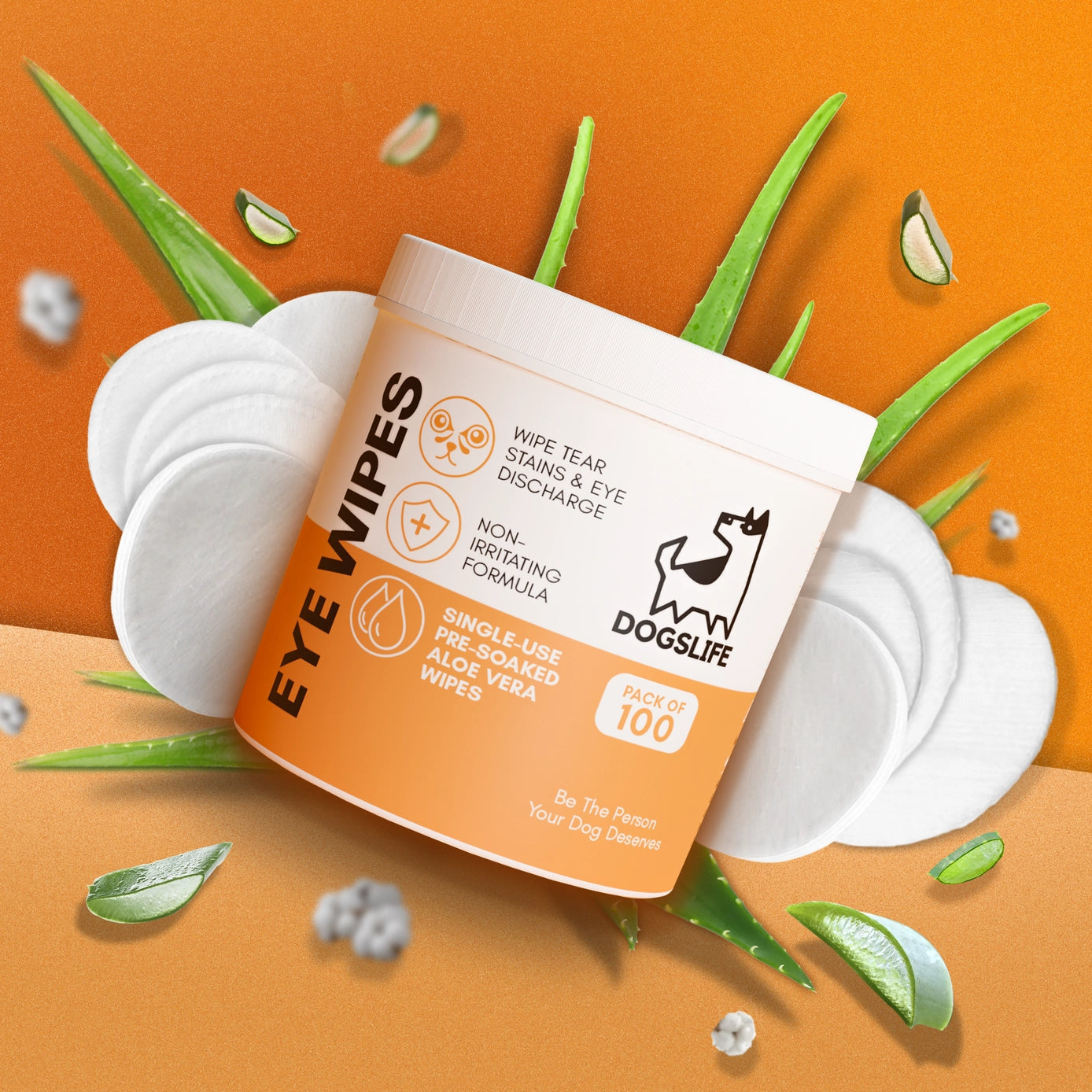 Our Dogs Life Eye Wipes For Dogs