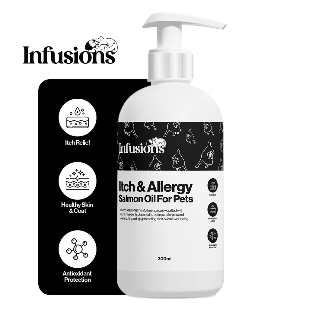 Infusions Itch & Allergy Salmon Oil For Pets