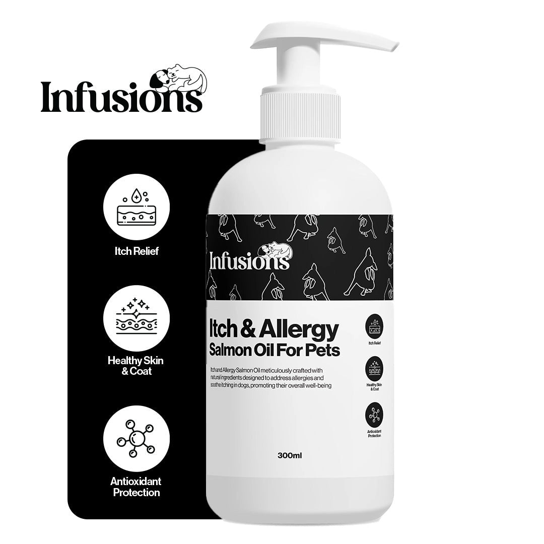Infusions Itch & Allergy Salmon Oil For Pets