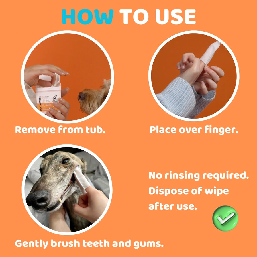 Our Dogs Life - Dog Teeth Cleaning Wipes