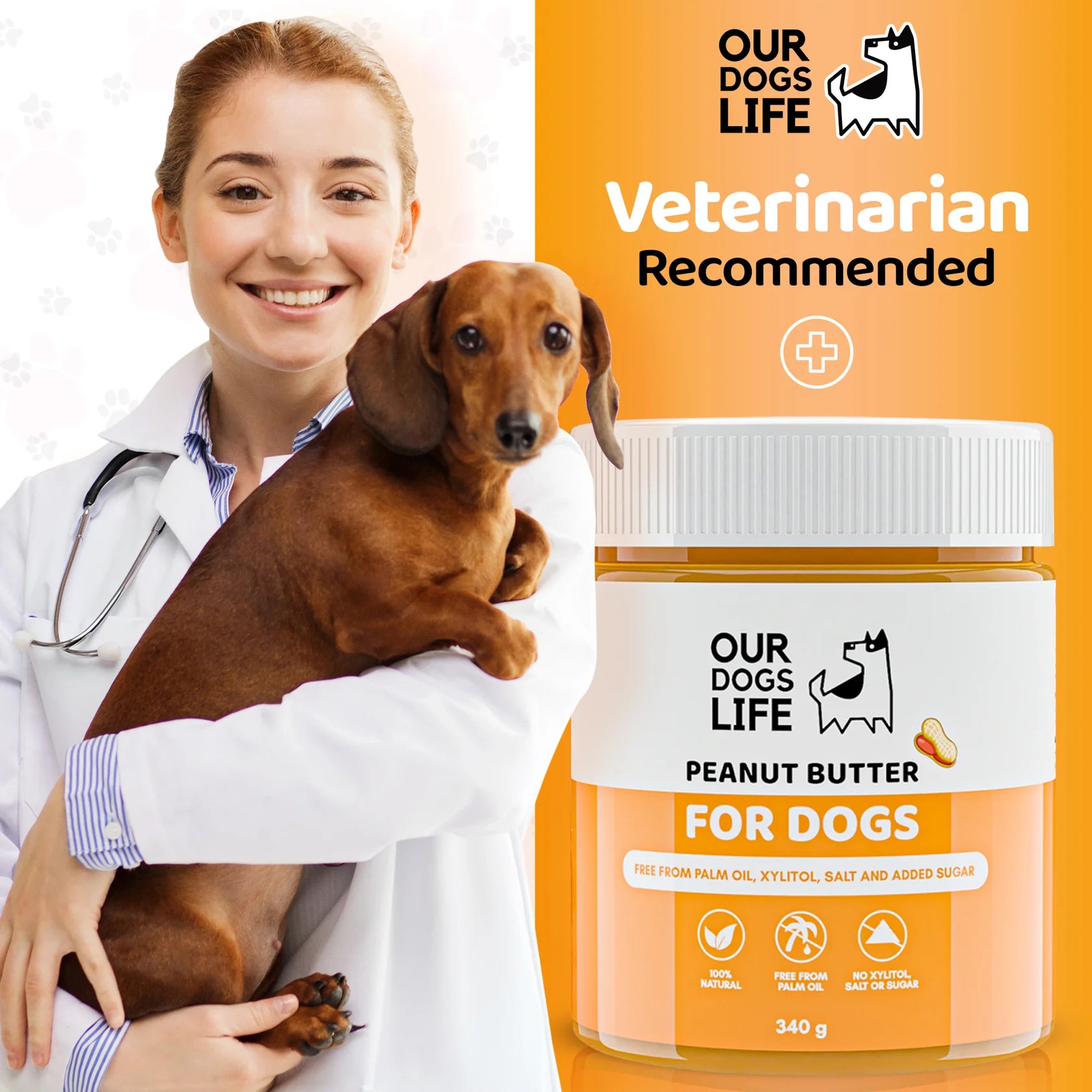 Our Dogs Life Peanut Butter For Dogs