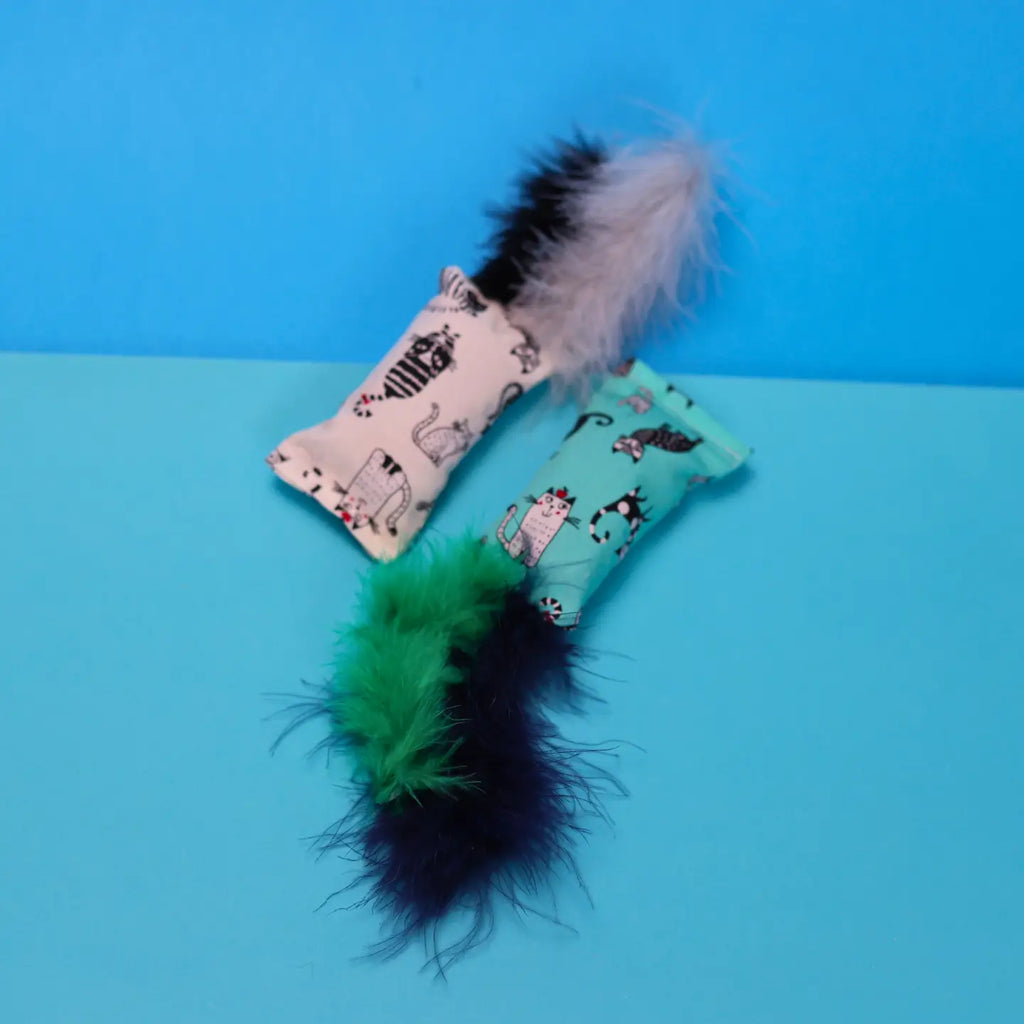 Meow Avenue Catnip Feather Kicker