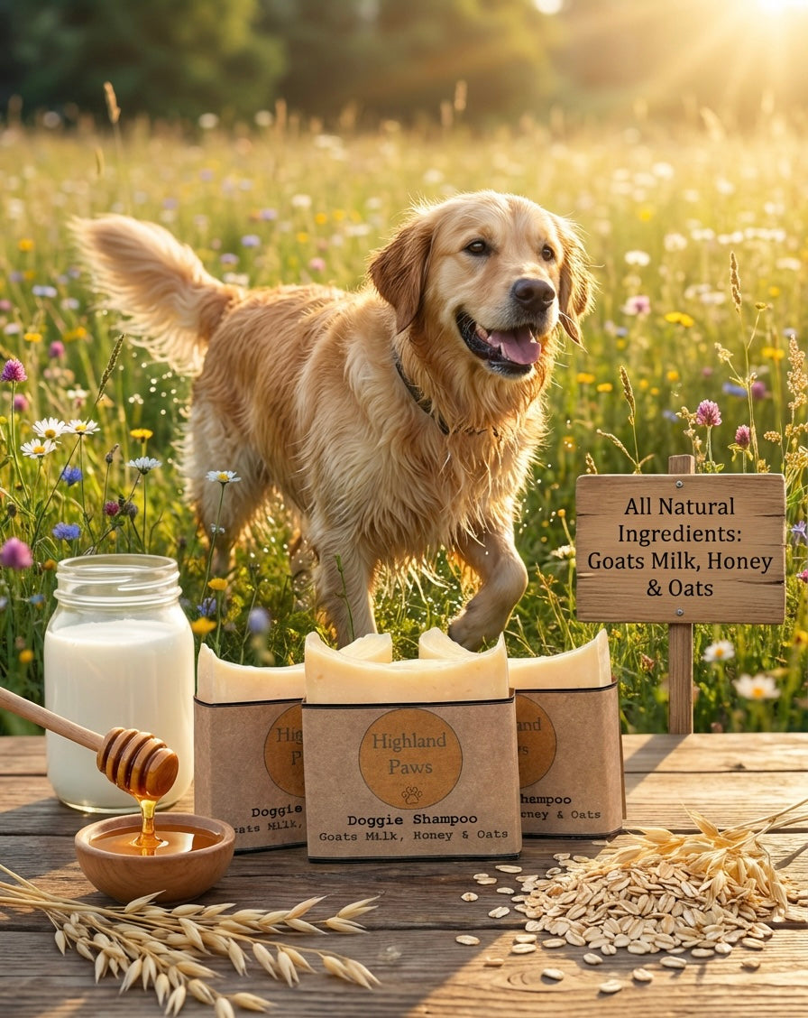 Highland Paws Natural Dog Shampoo