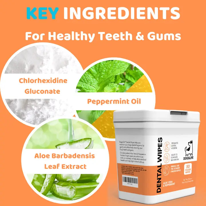 Our Dogs Life - Dog Teeth Cleaning Wipes