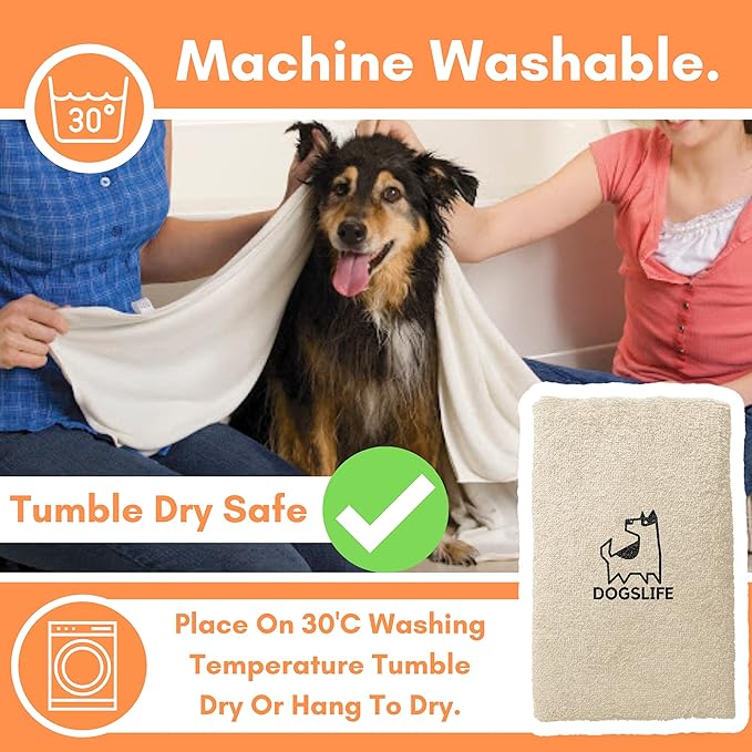 Our Dogs Life Microfibre Dog Towel