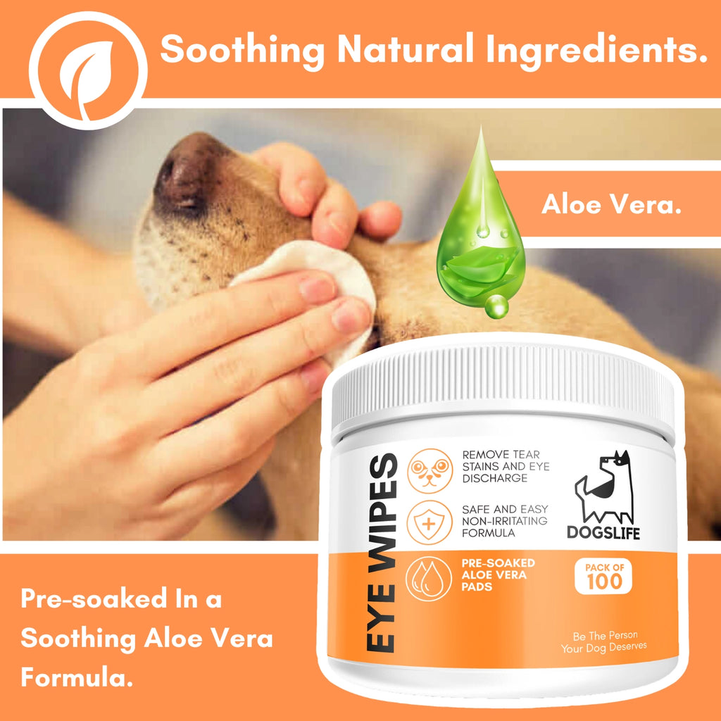 Our Dogs Life Eye Wipes For Dogs