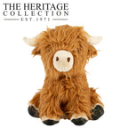 Ancol Heritage Collection Fergus the Highland Cow with Squeak