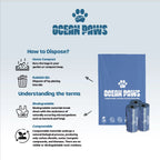 Ocean Paws Compostable Dog Poo Bags