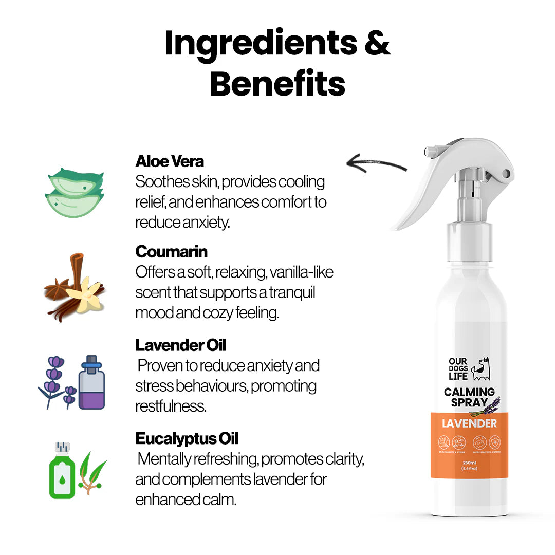 Our Dogs Life Calming Spray for Dogs