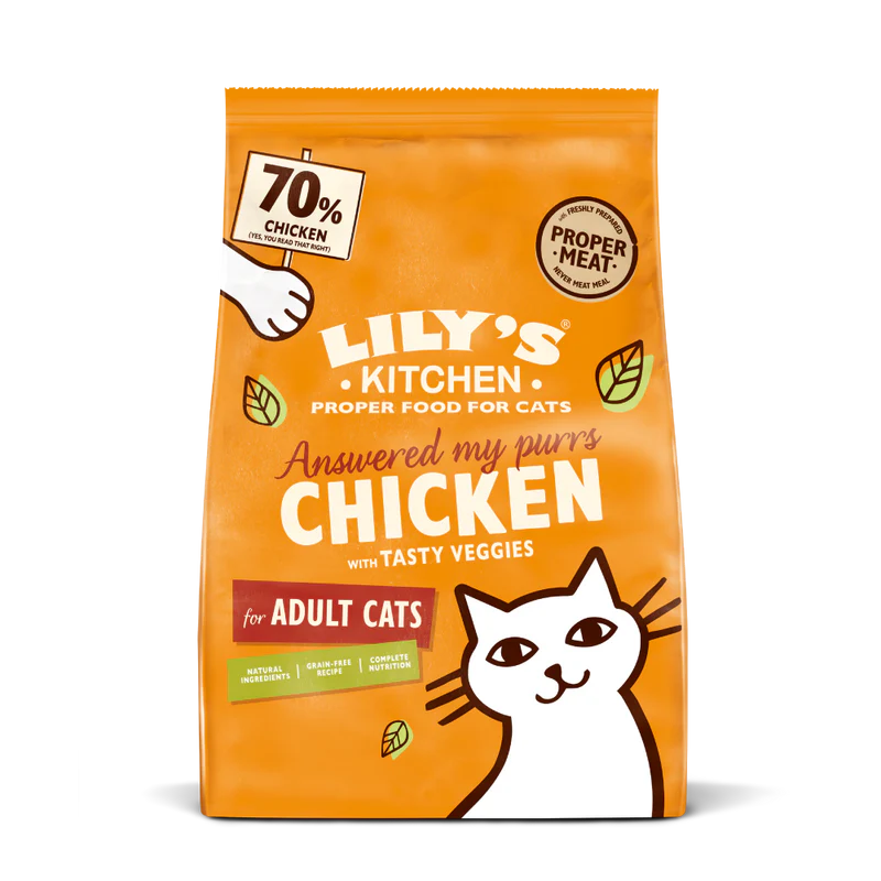 Lilys Kitchen Chicken Casserole Dry Cat Food 800g