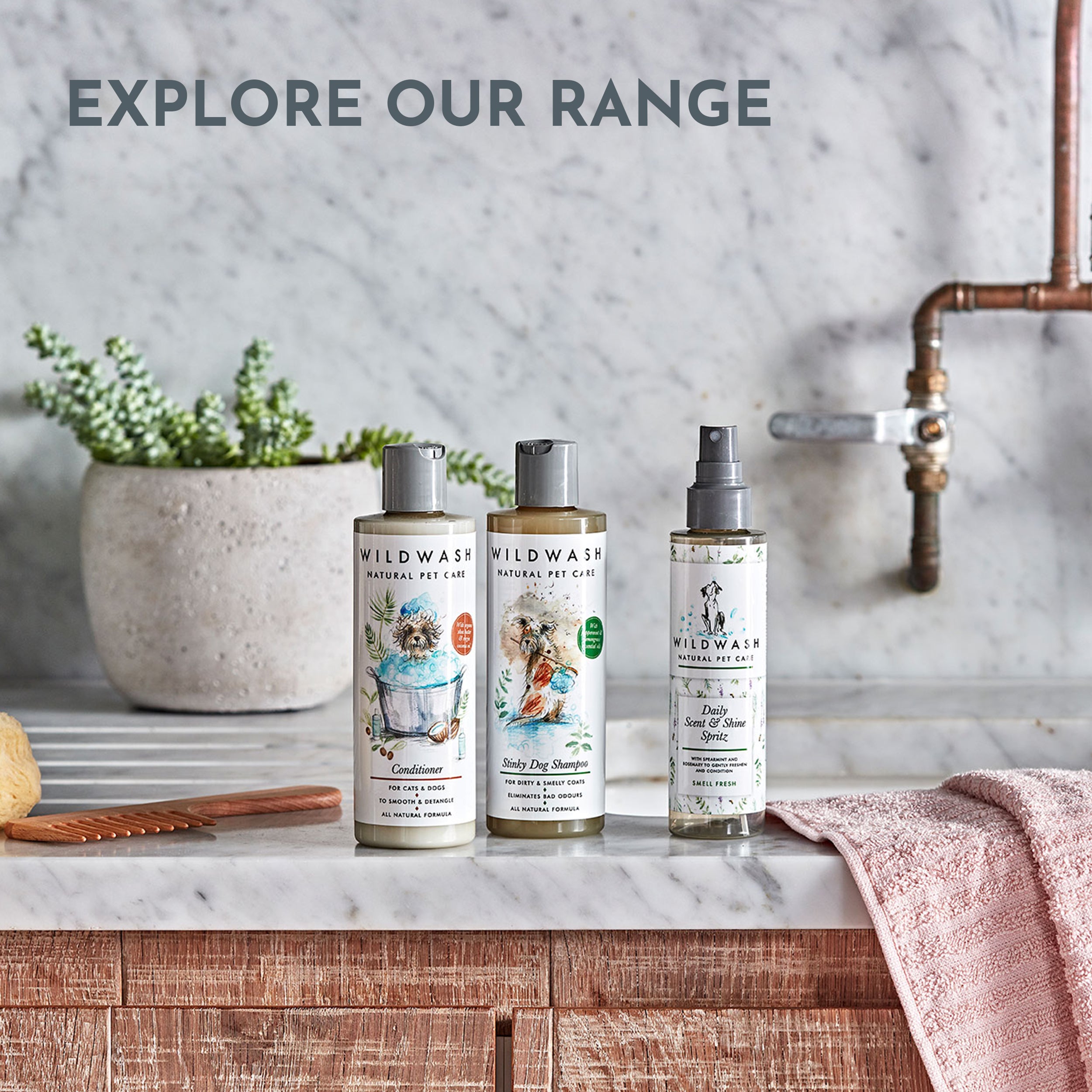 Wild Wash Purrfect Cat Shampoo 250ml
