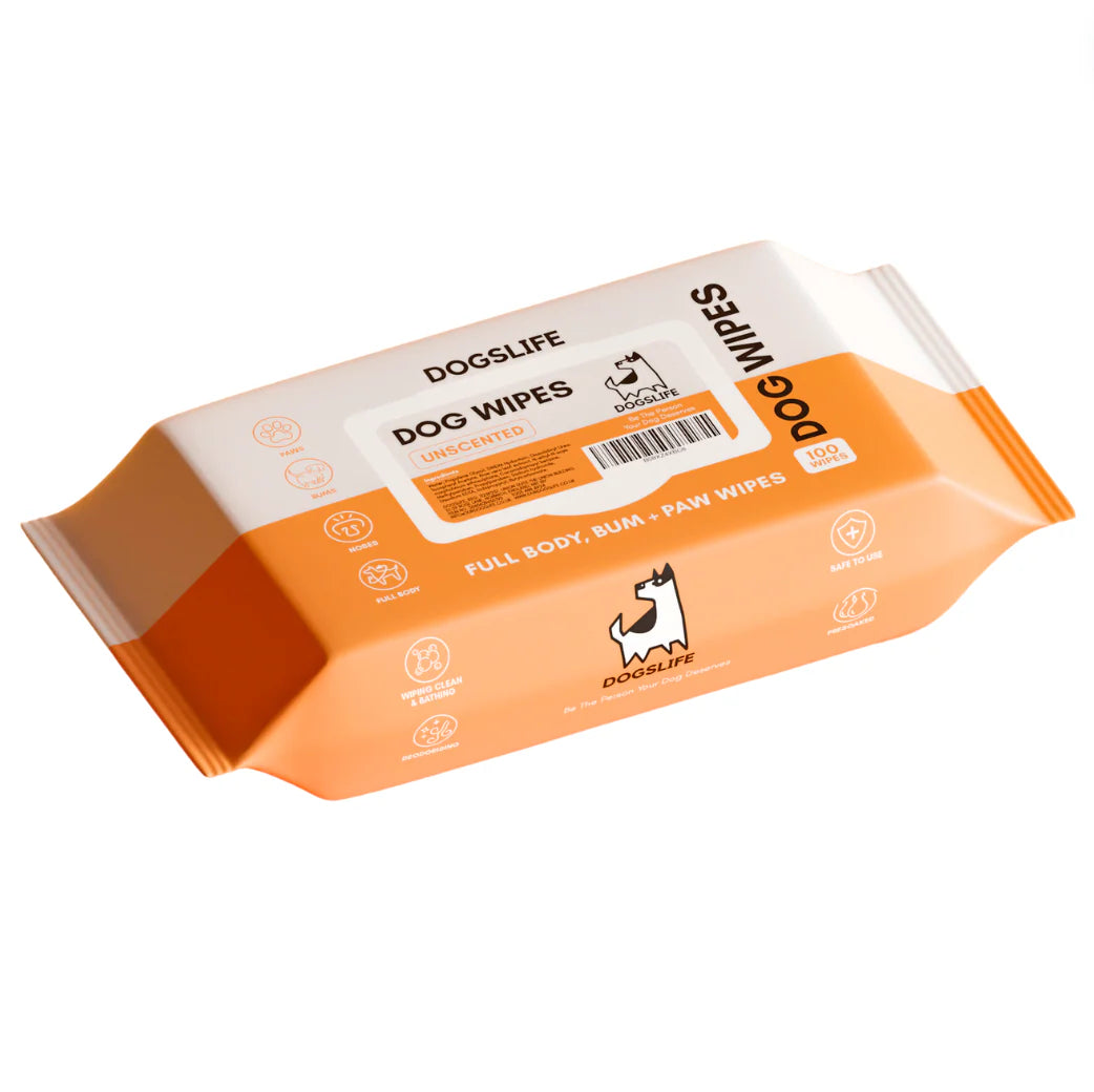 Our Dogs Life Unscented Dog Grooming Wipes