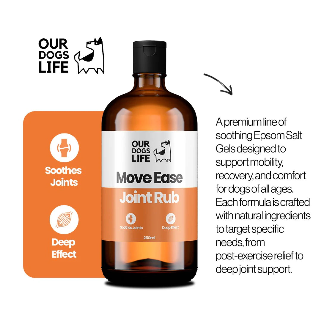 Our Dogs Life Epsom Salt Gel MoveEase Joint Rub
