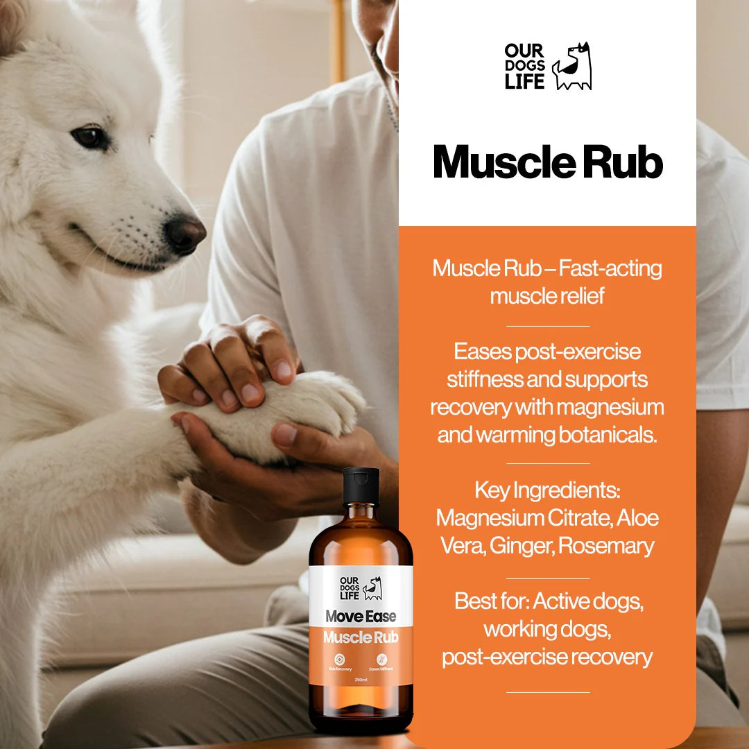 Our Dogs Life Epsom Salt Gel MoveEase Muscle Rub
