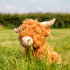 Ancol Heritage Collection Fergus the Highland Cow with Squeak