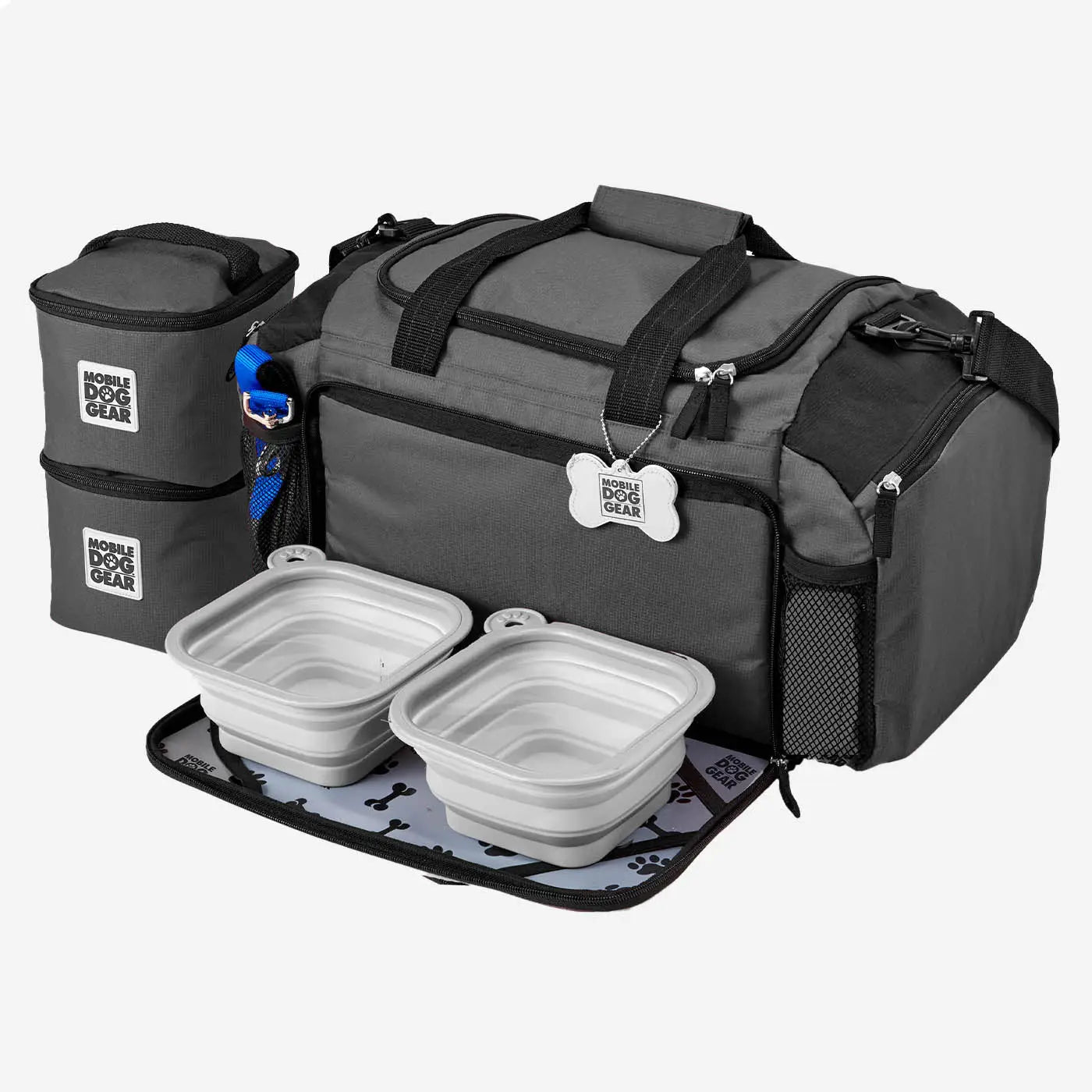 Lords and Labradors Mobile Dog Gear Ultimate Week Away Black Duffle