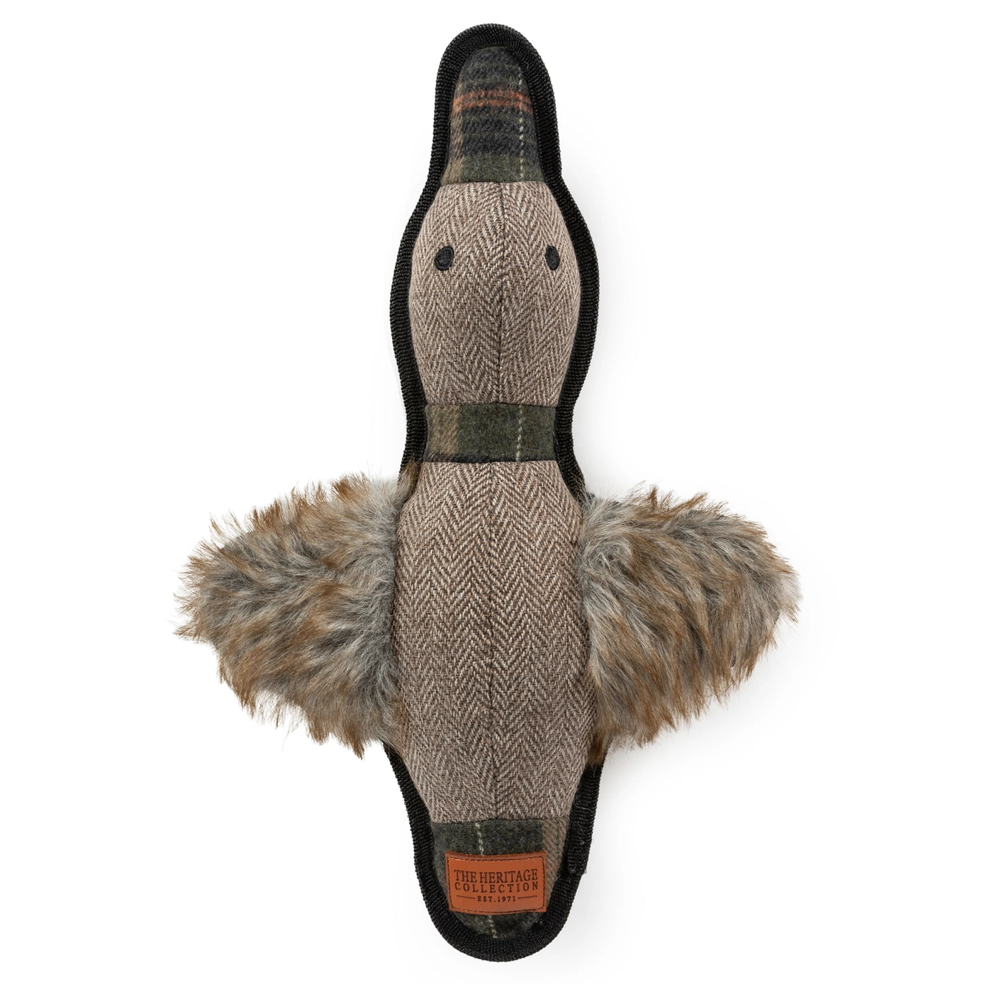 Ancol Heritage Collection Tweed Duck with Squeak