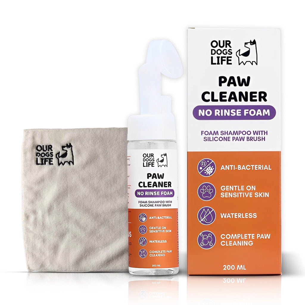 Our Dogs Life Paw Cleaner Shampoo with Towel