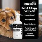 Infusions Itch & Allergy Salmon Oil For Pets