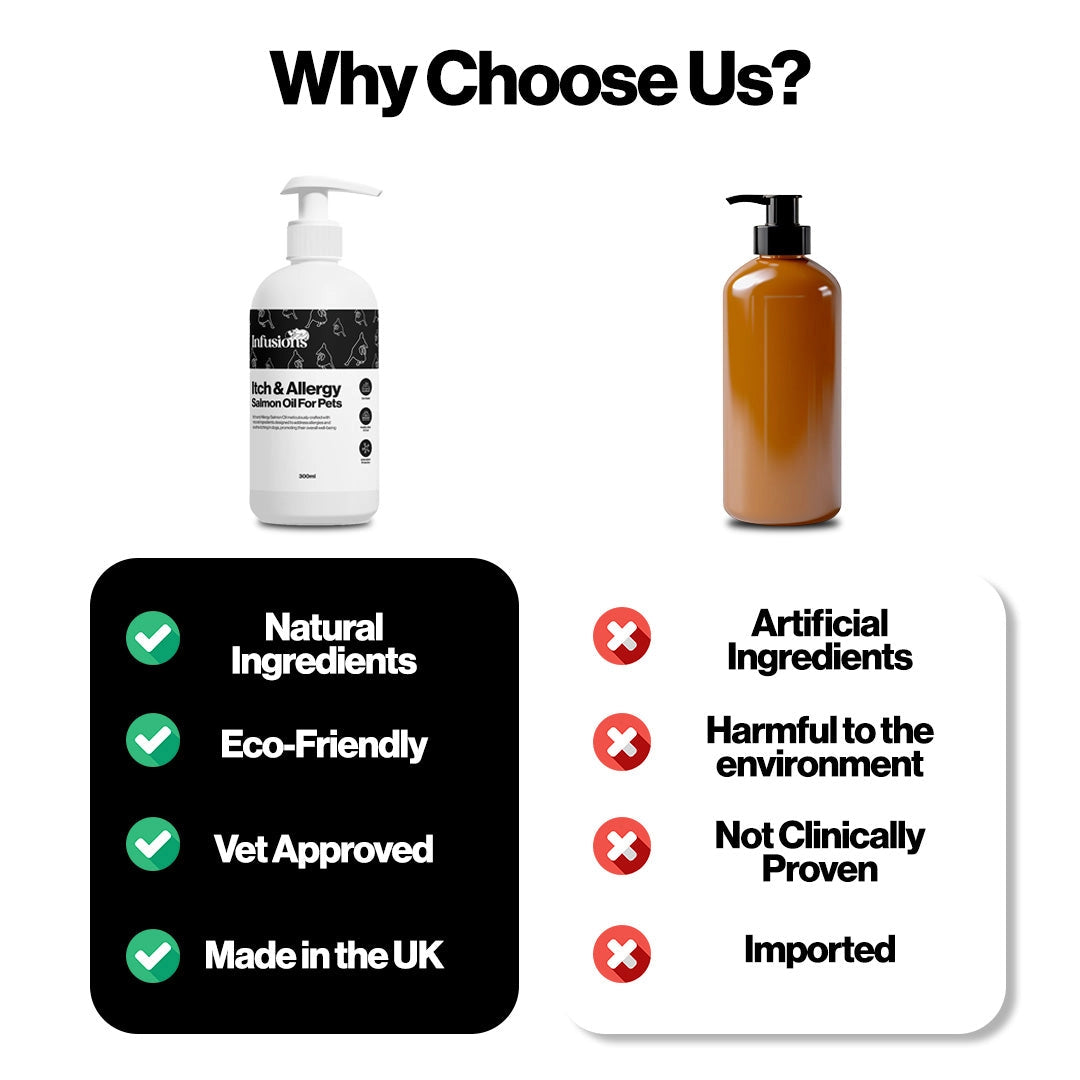 Infusions Itch & Allergy Salmon Oil For Pets